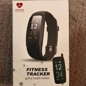 Never opened. Brand new. Fitness Tracker.